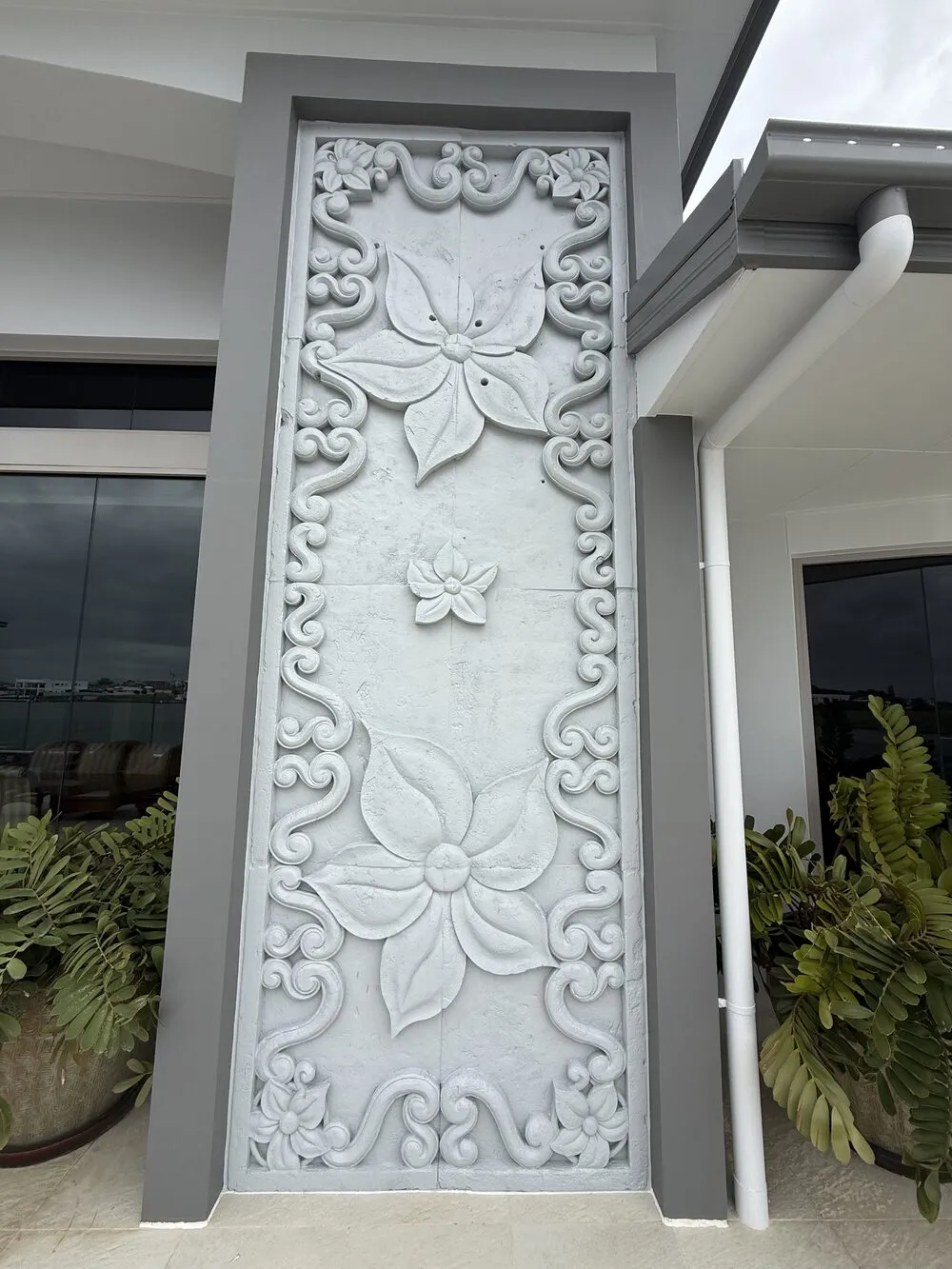After - Carved Feature Panel
